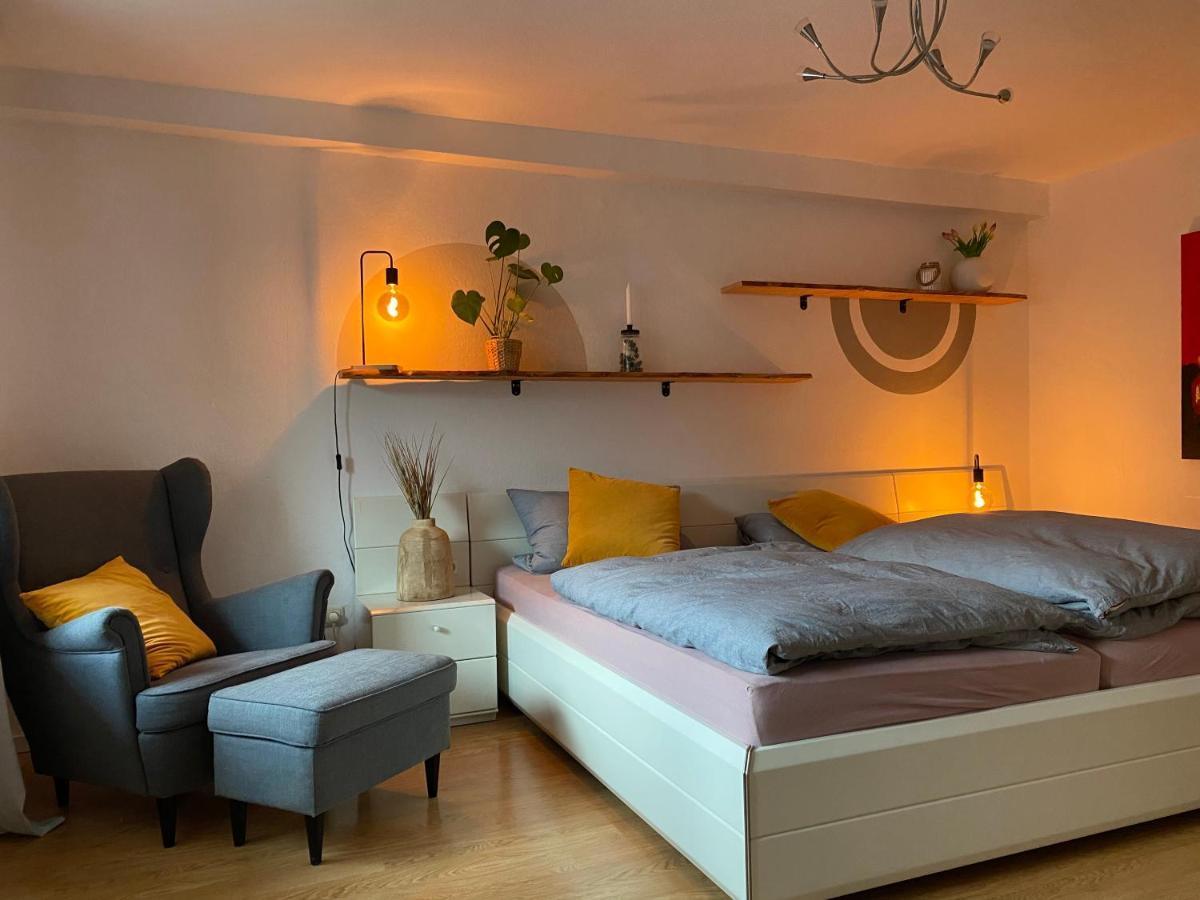 Gemuetliche Wohnung Naehe Schloss บีเดนคอพฟ์ ภายนอก รูปภาพ